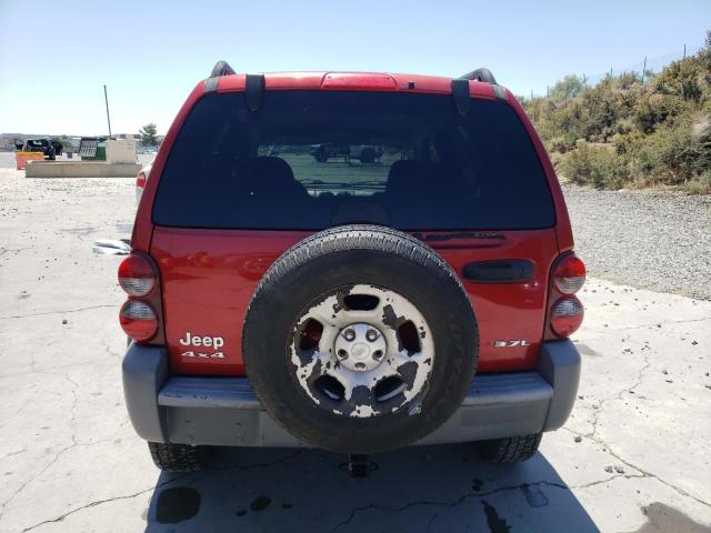 1J4GL48KX6W150605 - 2006 JEEP LIBERTY SPORT Rot Foto 6