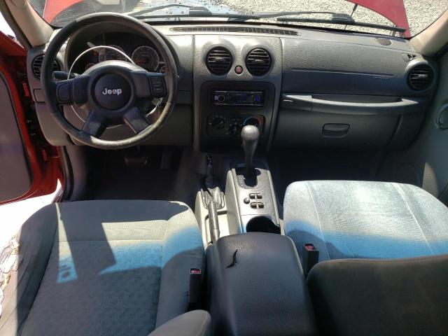 1J4GL48KX6W150605 - 2006 JEEP LIBERTY SPORT Rot Foto 8