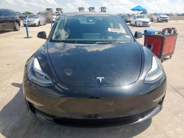 5YJ3E1EA1NF353992 - 2022 TESLA MODEL 3 BLACK photo 5