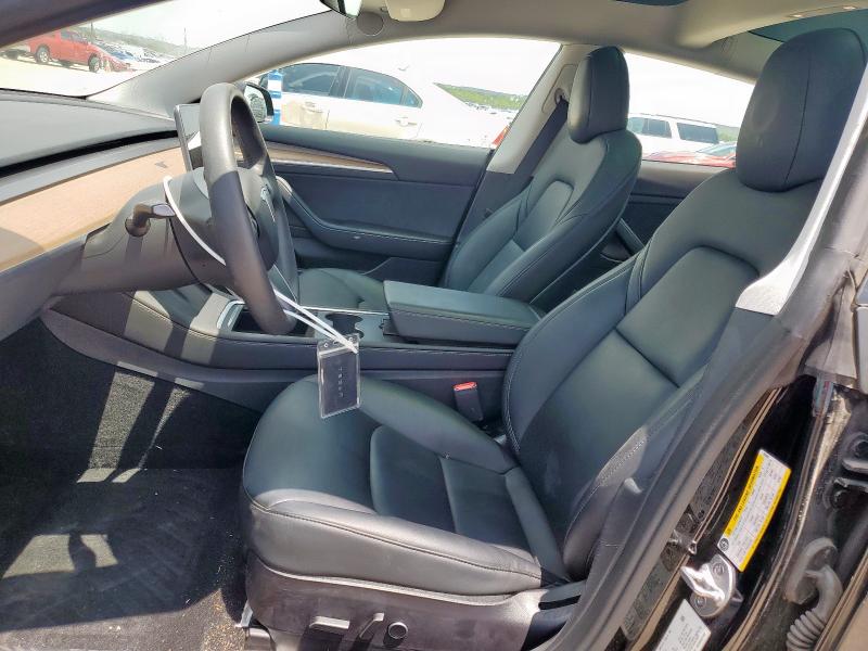 5YJ3E1EA1NF353992 - 2022 TESLA MODEL 3 BLACK photo 7