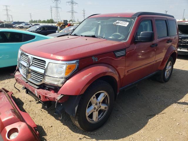 1D8GT28K78W113493 - 2008 DODGE NITRO SXT RED photo 1