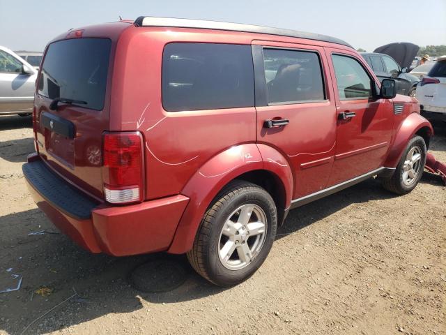 1D8GT28K78W113493 - 2008 DODGE NITRO SXT RED photo 3