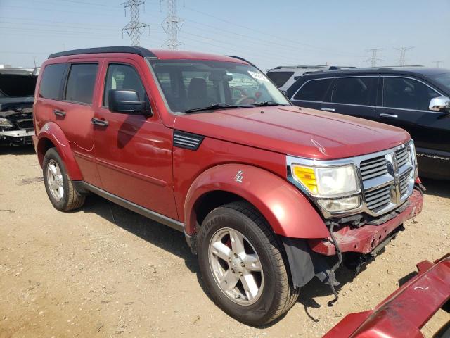 1D8GT28K78W113493 - 2008 DODGE NITRO SXT RED photo 4