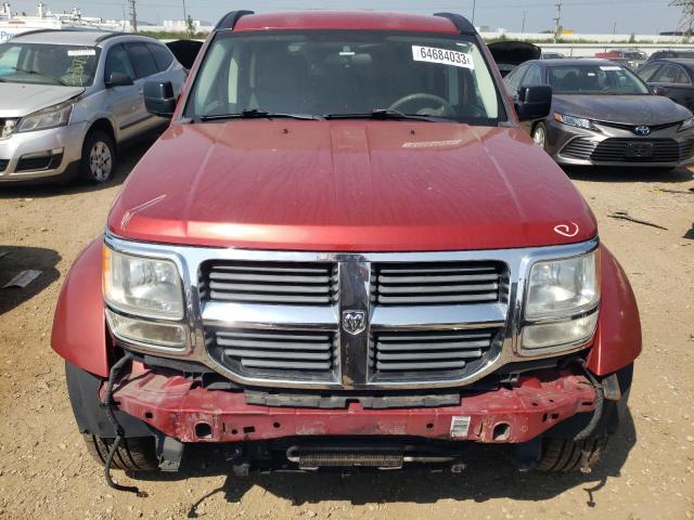 1D8GT28K78W113493 - 2008 DODGE NITRO SXT RED photo 5