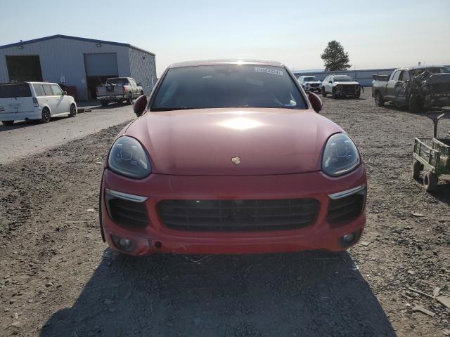 WP1AB2A2XGLA93756 - 2016 PORSCHE CAYENNE S RED photo 5