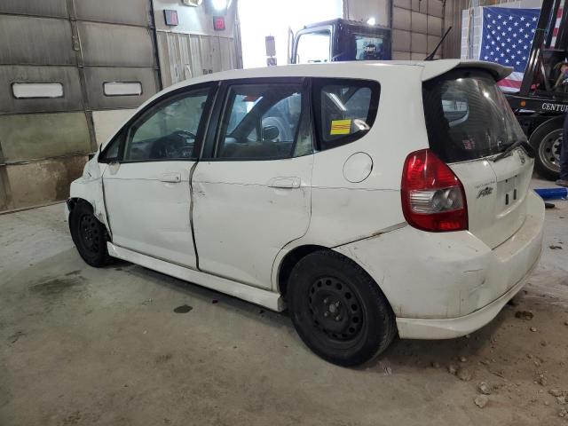 JHMGD37637S059975 - 2007 HONDA FIT S 白色 照片 2