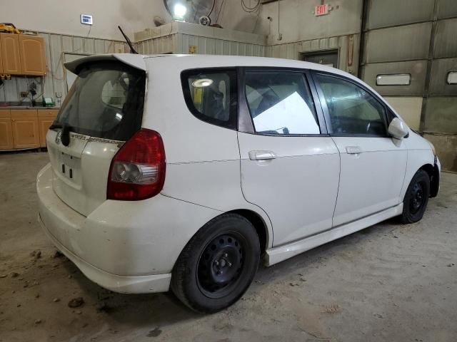 JHMGD37637S059975 - 2007 HONDA FIT S 白色 照片 3