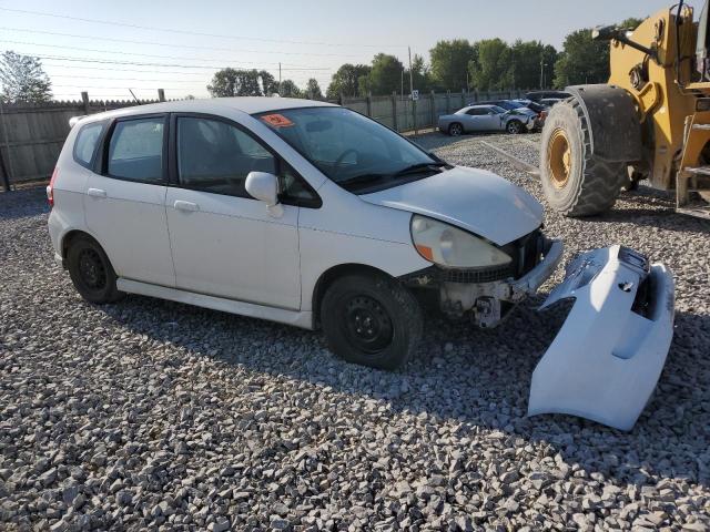 JHMGD37637S059975 - 2007 HONDA FIT S 白色 照片 4