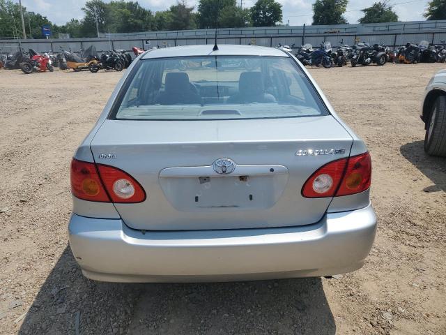 1NXBR32E14Z293880 - 2004 TOYOTA COROLLA CE SILVER photo 6