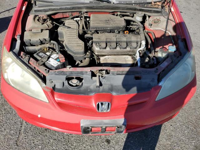 1HGES16395L008631 - 2005 HONDA CIVIC DX VP Qırmızı foto 11