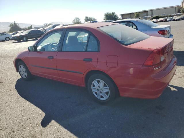 1HGES16395L008631 - 2005 HONDA CIVIC DX VP Qırmızı foto 2