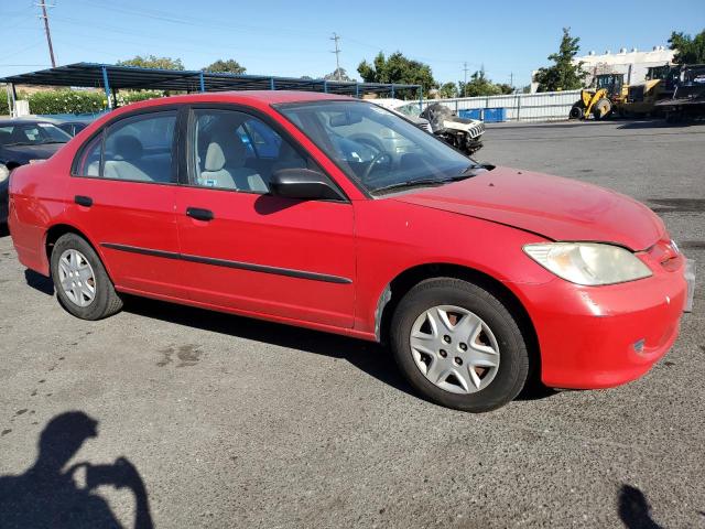 1HGES16395L008631 - 2005 HONDA CIVIC DX VP Qırmızı foto 4