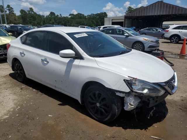 3N1AB7AP5KY405530 - 2019 NISSAN SENTRA S 白色 照片 4