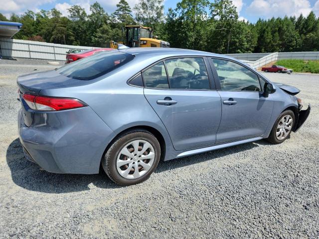 JTDEPRAE5LJ086209 - 2020 TOYOTA COROLLA LE 蓝色 照片 3