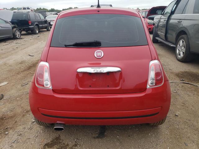 3C3CFFKR5GT125958 - 2016 FIAT 500 EASY RED photo 6