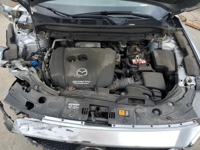 JM3KFBDM0K0543715 - 2019 MAZDA CX-5 GRAND TOURING SILVER photo 12