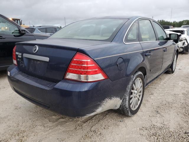 1MEFM42136G603227 - 2006 MERCURY MONTEGO PREMIER BLUE photo 4