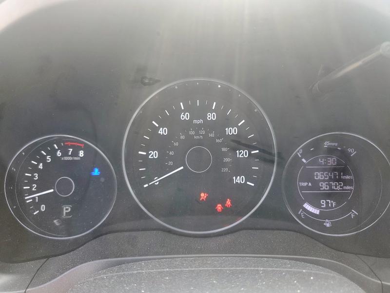 3CZRU5H56JM709727 - 2018 HONDA HR-V EX WHITE photo 9