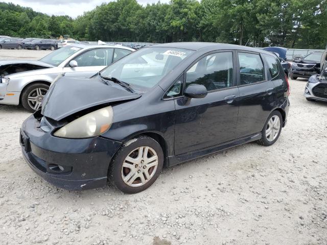 JHMGD38677S022510 - 2007 HONDA FIT S 黑色 照片 1