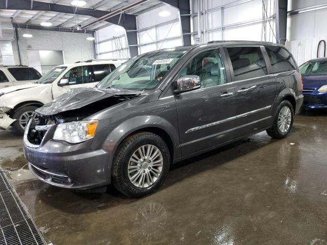 2C4RC1CG7FR578768 - 2015 CHRYSLER TOWN & COU TOURING L GRAY photo 1