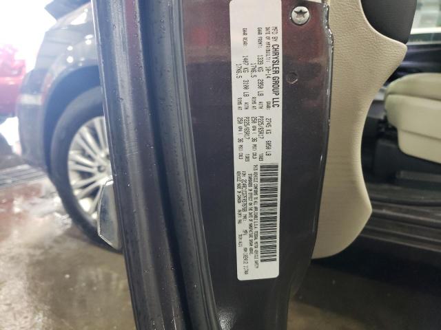 2C4RC1CG7FR578768 - 2015 CHRYSLER TOWN & COU TOURING L GRAY photo 14