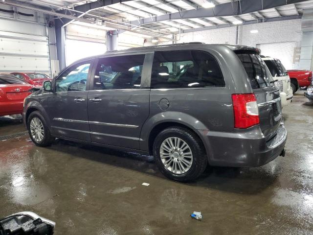 2C4RC1CG7FR578768 - 2015 CHRYSLER TOWN & COU TOURING L GRAY photo 2