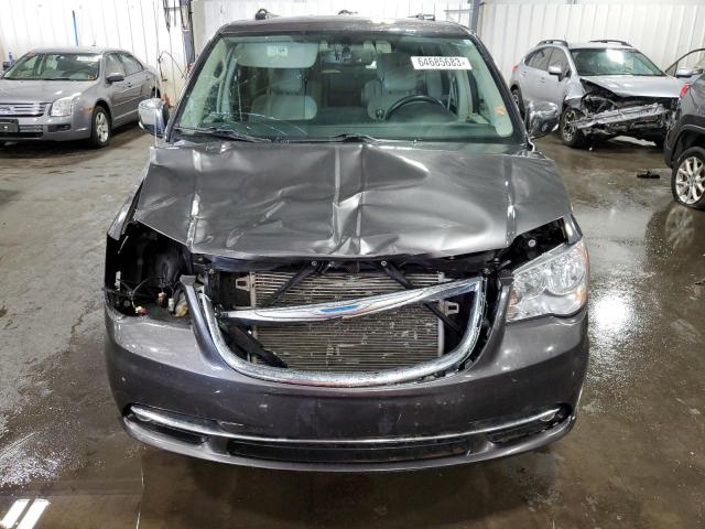 2C4RC1CG7FR578768 - 2015 CHRYSLER TOWN & COU TOURING L GRAY photo 5