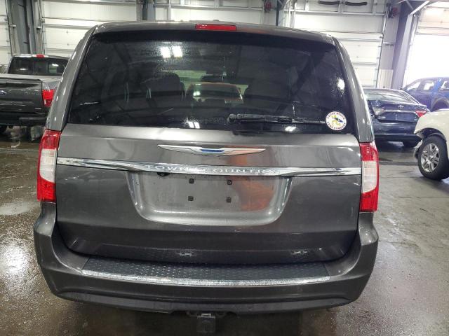 2C4RC1CG7FR578768 - 2015 CHRYSLER TOWN & COU TOURING L GRAY photo 6