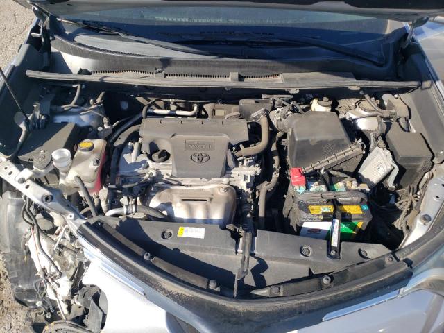 2T3RFREV0HW575432 - 2017 TOYOTA RAV4 XLE SILVER photo 11