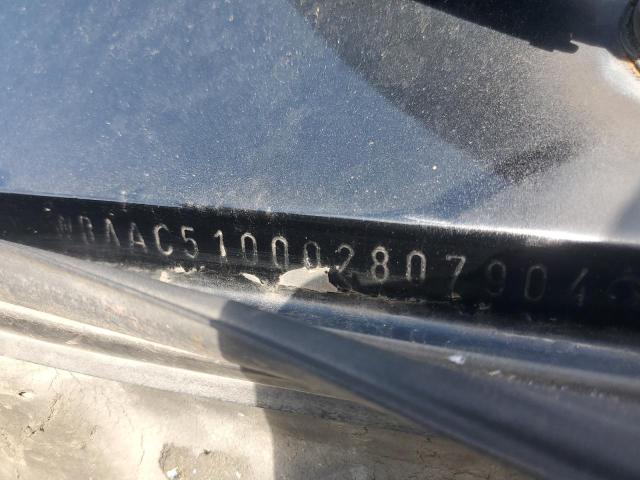 WBAAC510002807904 - 1987 BMW 3 SERIES BLACK photo 12