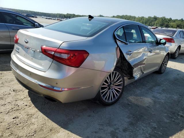 KNALN4D72F5168485 - 2015 KIA CADENZA PREMIUM SILVER photo 3