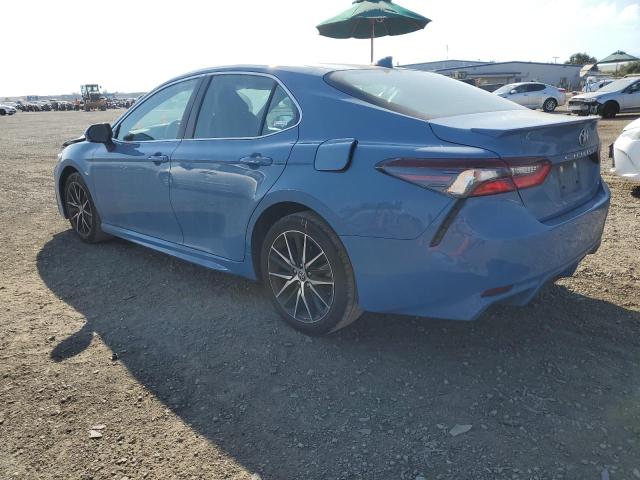 4T1G11AK6PU095132 - 2023 TOYOTA CAMRY SE NIGHT SHADE BLUE photo 2
