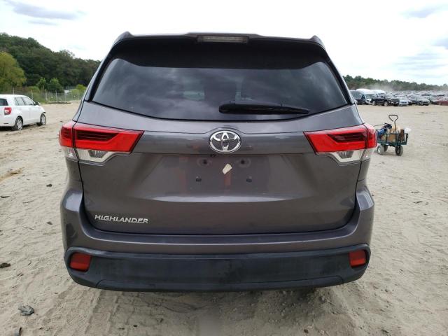 5TDZARFH3HS027109 - 2017 TOYOTA HIGHLANDER LE CHARCOAL photo 6