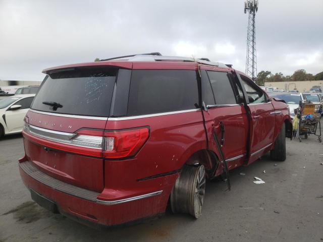 5LMJJ2LT3LEL11859 - 2020 LINCOLN NAVIGATOR RESERVE RED photo 4