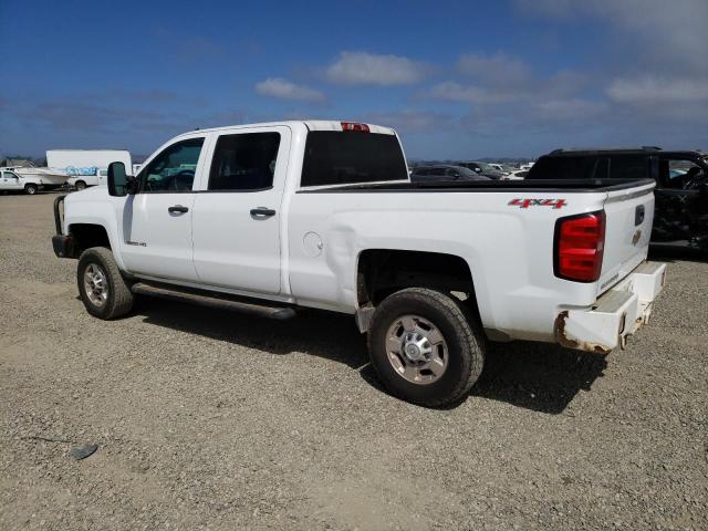 1GC1KVEGXFF105734 - 2015 CHEVROLET SILVERADO K2500 HEAVY DUTY LT WHITE photo 2