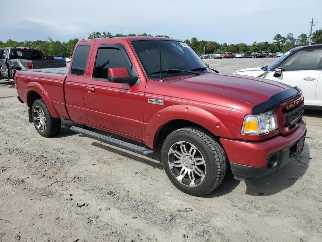 1FTKR1EE5APA23128 - 2010 FORD RANGER SUPER CAB BURGUNDY photo 4