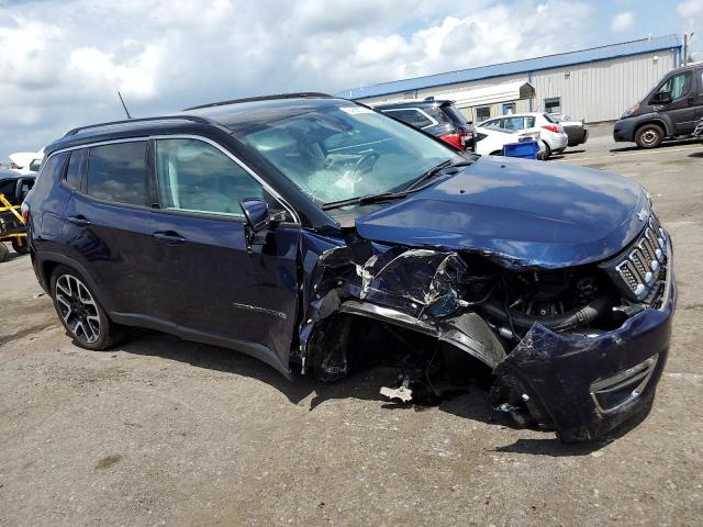 3C4NJDCB2MT540675 - 2021 JEEP COMPASS LIMITED 蓝色 照片 4