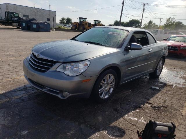 1C3LC65M08N150079 - 2008 CHRYSLER SEBRING LIMITED TURQUOISE photo 1