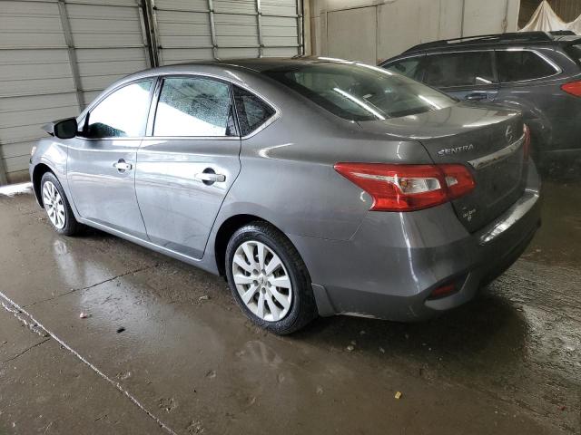 3N1AB7APXKY408178 - 2019 NISSAN SENTRA S GRAY photo 2