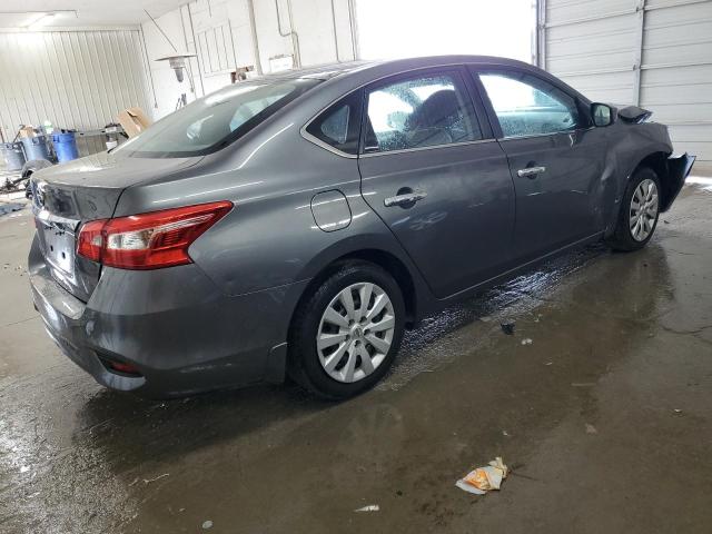 3N1AB7APXKY408178 - 2019 NISSAN SENTRA S GRAY photo 3