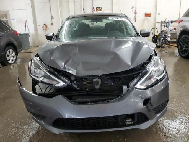 3N1AB7APXKY408178 - 2019 NISSAN SENTRA S GRAY photo 5