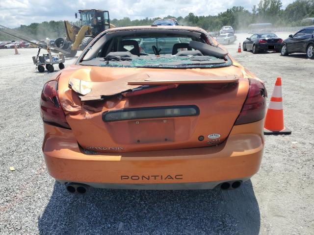2G2WR524441238784 - 2004 PONTIAC GRAND PRIX GTP ORANGE photo 6