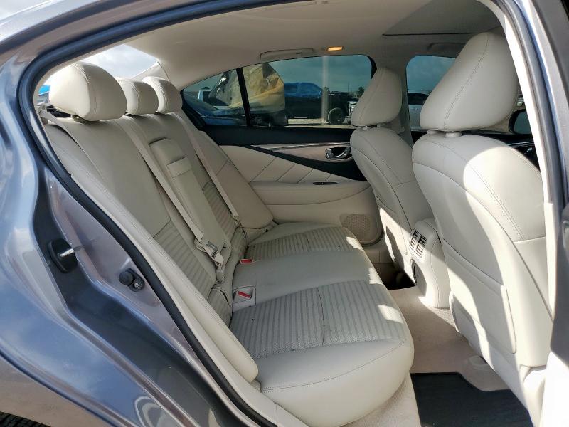 JN1EV7AR5KM553092 - 2019 INFINITI Q50 LUXE SILVER photo 10