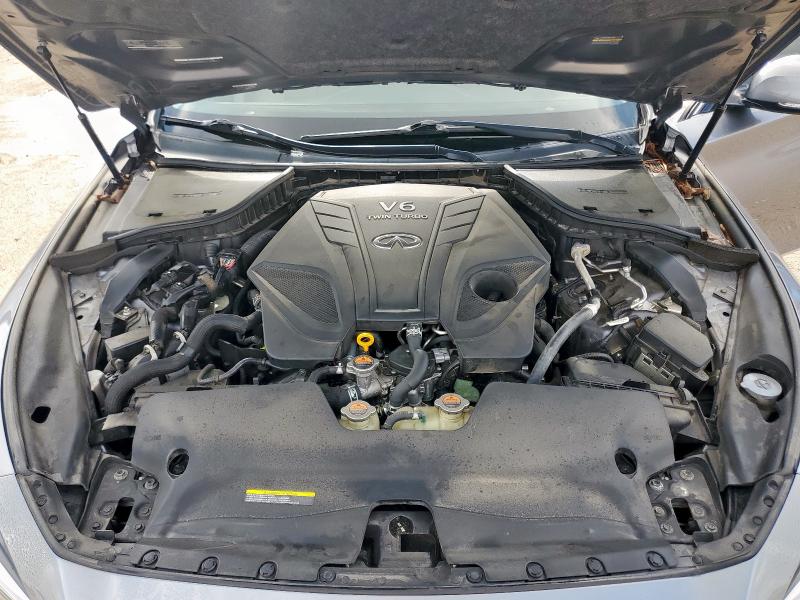 JN1EV7AR5KM553092 - 2019 INFINITI Q50 LUXE SILVER photo 11