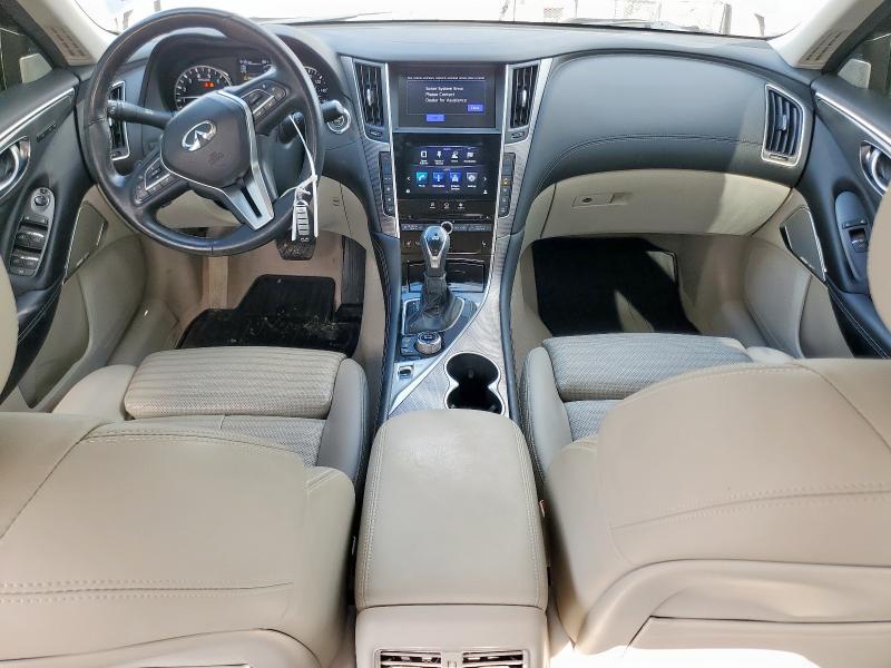 JN1EV7AR5KM553092 - 2019 INFINITI Q50 LUXE SILVER photo 8