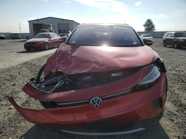 WVGUNPE2XMP060737 - 2021 VOLKSWAGEN ID.4 PRO S 红色 照片 5