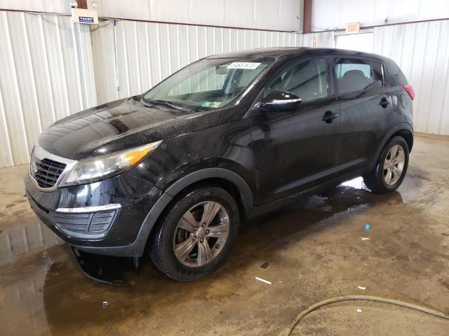 KNDPB3A29C7331259 - 2012 KIA SPORTAGE BASE BLACK photo 1