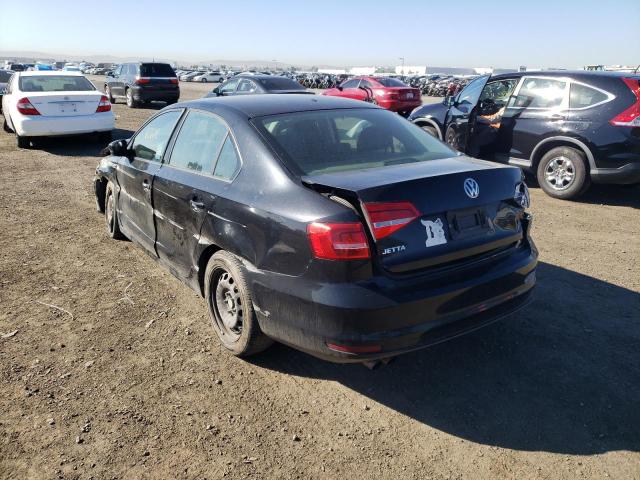 3VW1K7AJ4FM253517 - 2015 VOLKSWAGEN JETTA BASE 黑色 照片 3