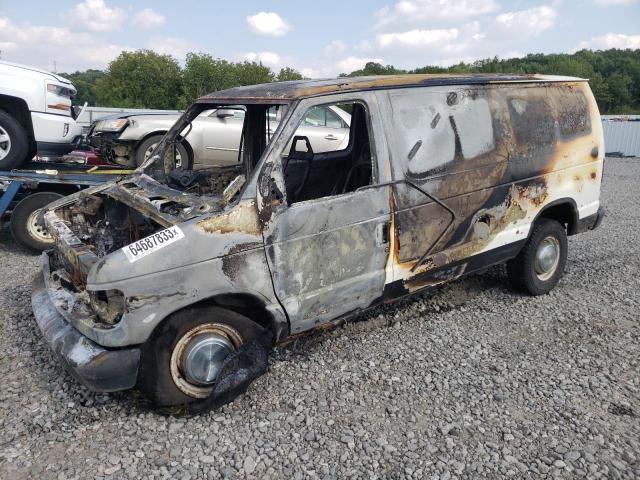 1FTSE34L26DA90110 - 2006 FORD ECONOLINE E350 SUPER DUTY VAN BURN photo 1