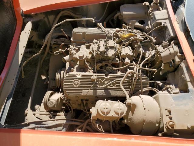 1Z37Z4S406380 - 1974 CHEVROLET CORVETTE ORANGE photo 11